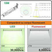 Bathroom LED Light with Socket Anfisa 15W 4000K IP44 White 