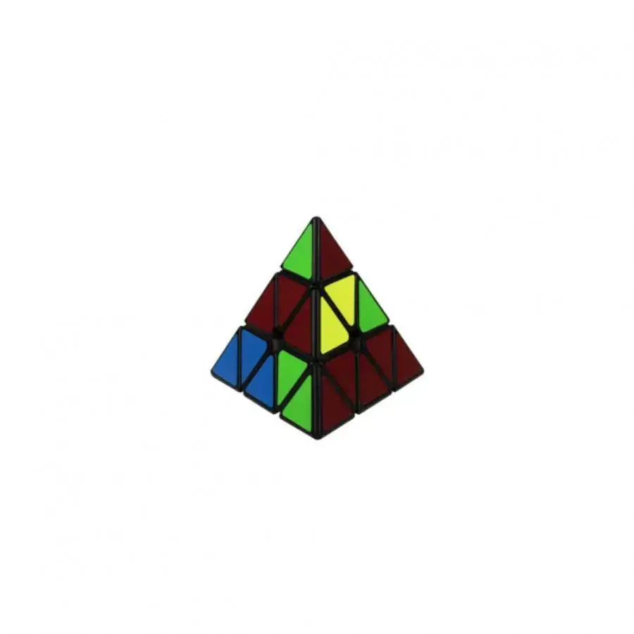 Multicolor rubik's cube with black edges, CP-222A