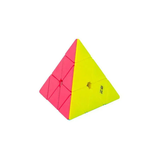 Rubik's Cube, Triangle, Multicolored, Plastic