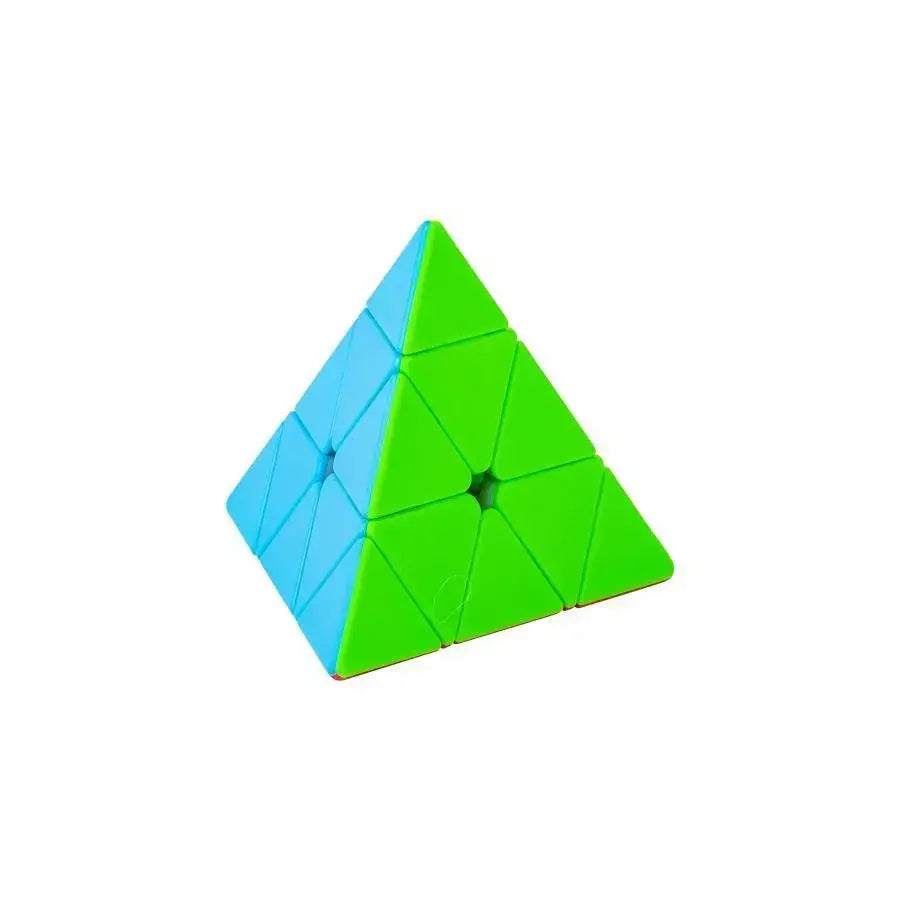 Rubik's Cube, Triangle, Multicolored, Plastic