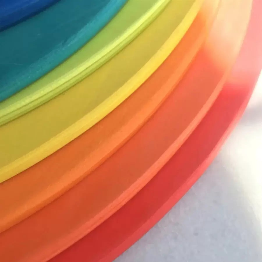 Wooden Rainbow with 11 Pieces