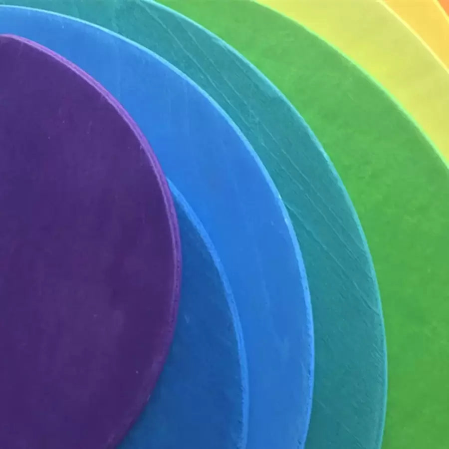 Wooden Rainbow with 11 Pieces