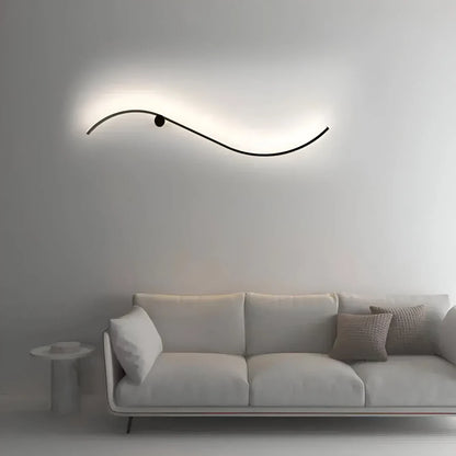 Nicole LED Wall Lamp 12W Black White 