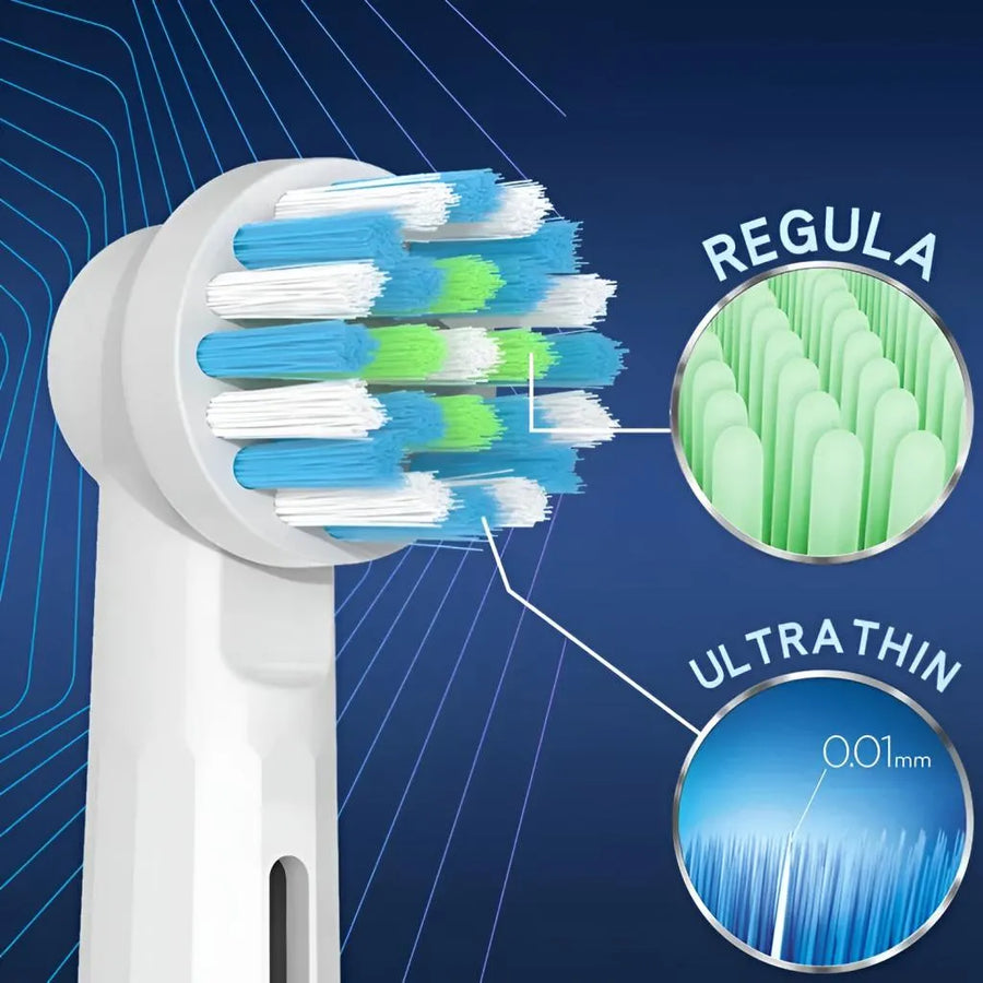 Set of 4 X Oral-B compatible refills 