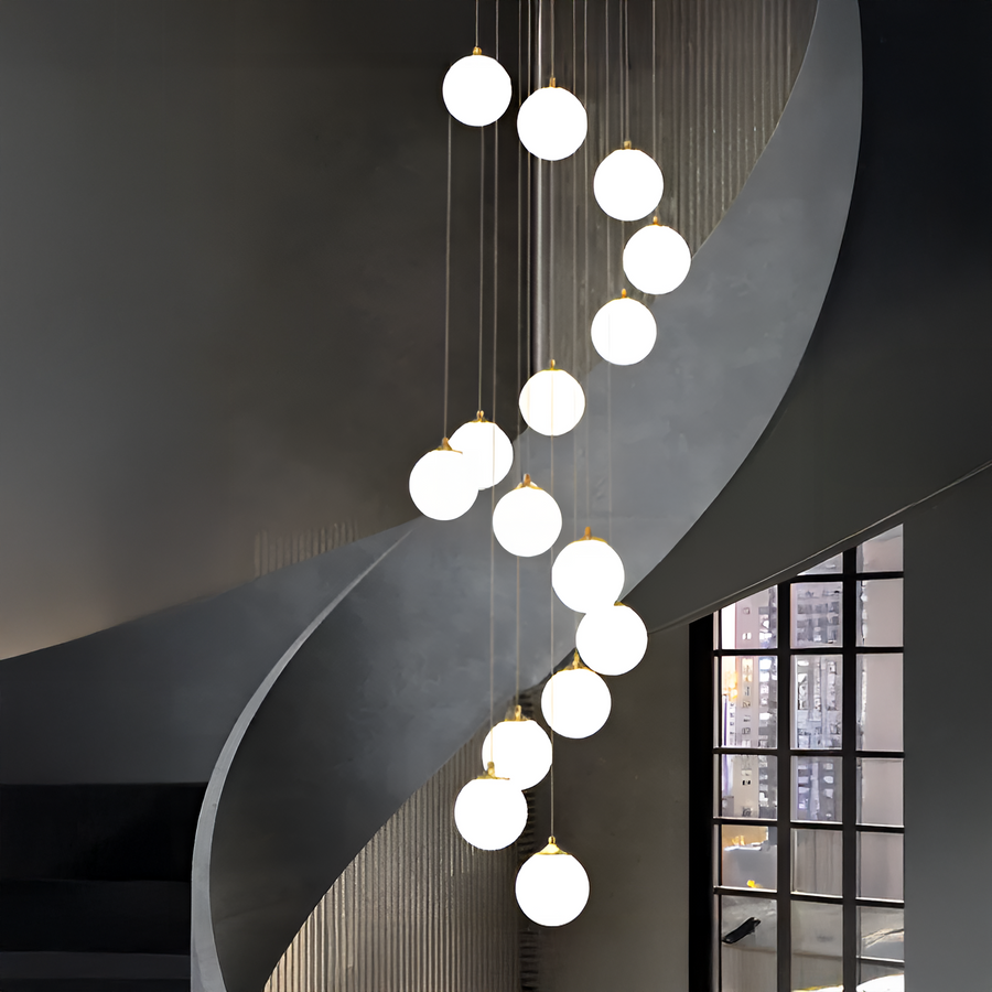 Vittorio Chandelier, 25x G9, Gold