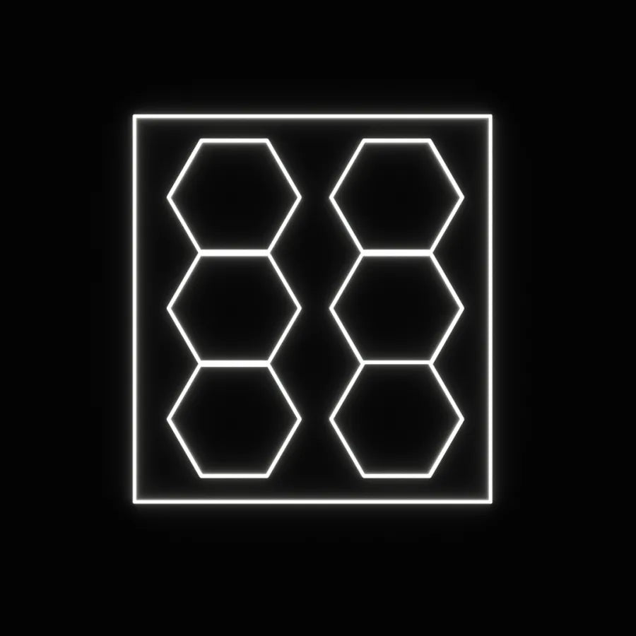 Honeycomb LED hexagons 2990mm X 2080mm