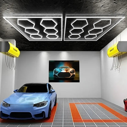 Honeycomb LED hexagons 2990mm X 2080mm