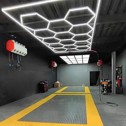 Melisia LED hexagons 4840mm X 2430mm