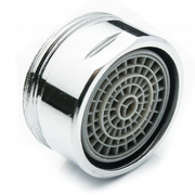 Faucet Aerator Screen External Thread Shiny Chrome 2cm – Water Saving and Uniform Jet