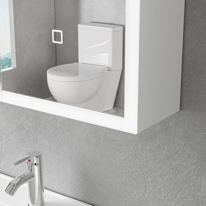 Laura Wardrobe With LED Mirror DBP122 60x70 White
