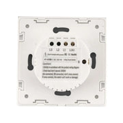 Touch Switch Cap-Staircase Tempered Glass White