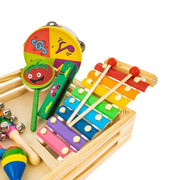 Creative Game Box with Musical Instruments, 8 Pieces, Wood