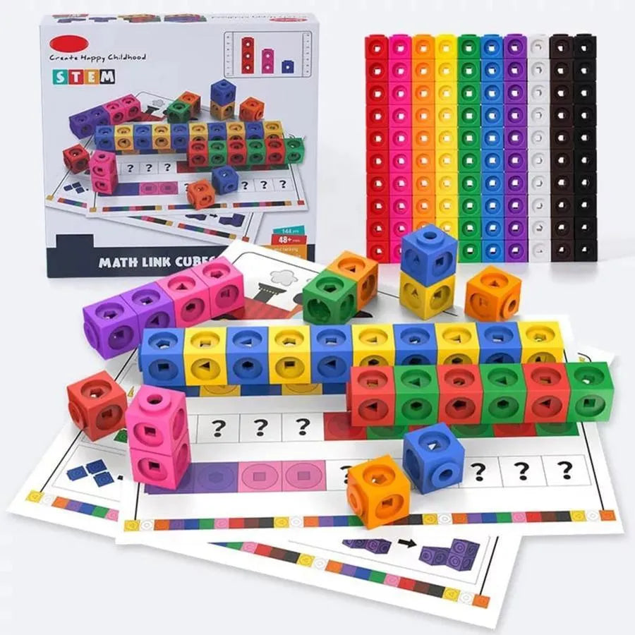 Educational Tetris-Type Game, 144 Pieces, Plastic
