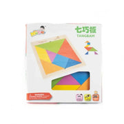 Educational Tangram Game, 8 Pieces, Multicolor, PG-L08