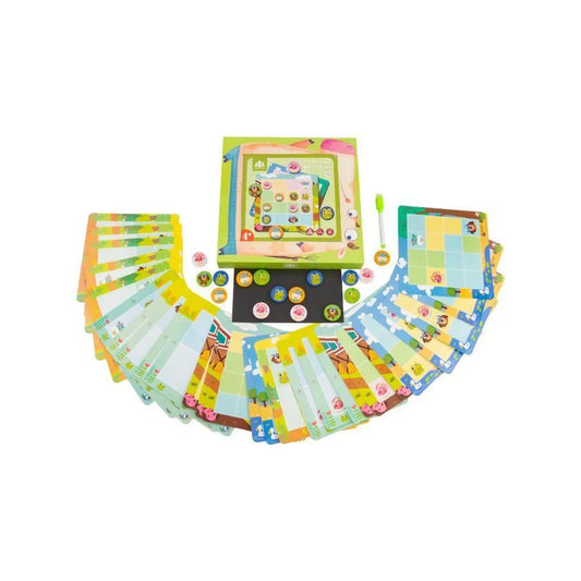 Farm Animals Puzzle Game, 60 Pieces, Multicolor