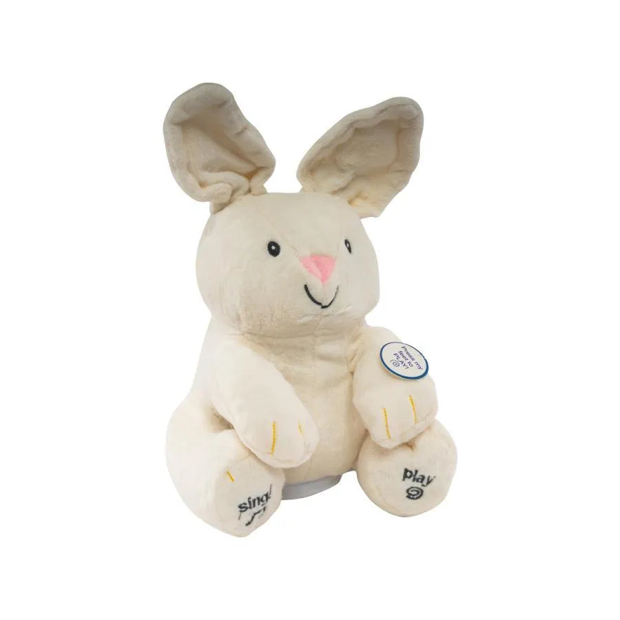 Plush Toy, Fluffy Bunny, White, Plush