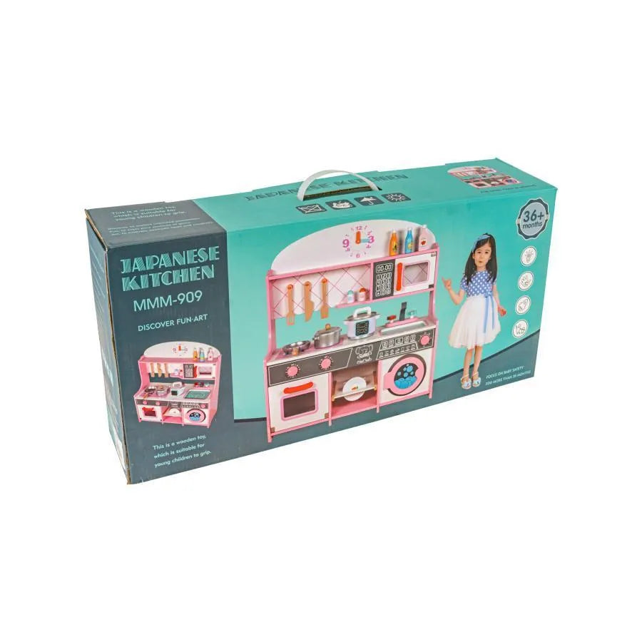 Japanese Kitchen Toy, Multicolor, Wood