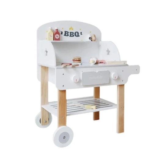 Wooden Barbecue Toy, 52 Pieces, Multicolor, Wood