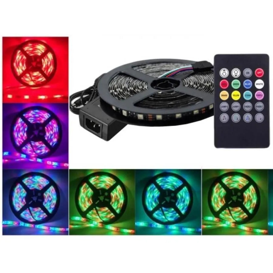 LED Strip Kit R5050 RGB with Music 14.4W/m 12V IP20