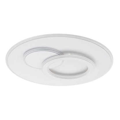 LED chandelier with Nolux Luminosa remote control, 120W, 3 circles, cold/hot/neutral light, unstable, white