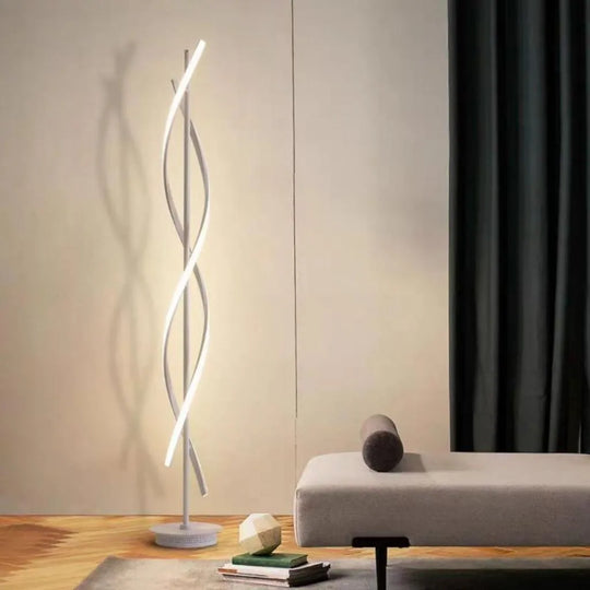 Upsilon LED lamp, 48W, Cold/Warm/Neutral light, Metal and Acrylic, White Veioze & Default Title Alessandro Design lamp
