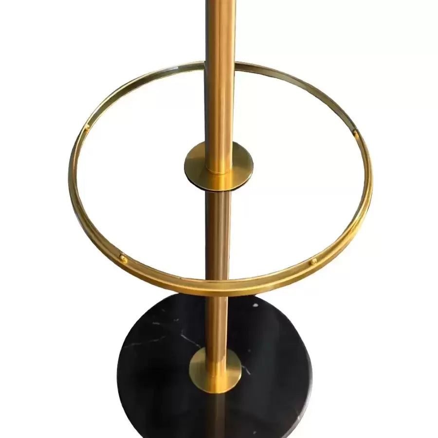 Rodney Floor Lamp 1x E27 White Gold