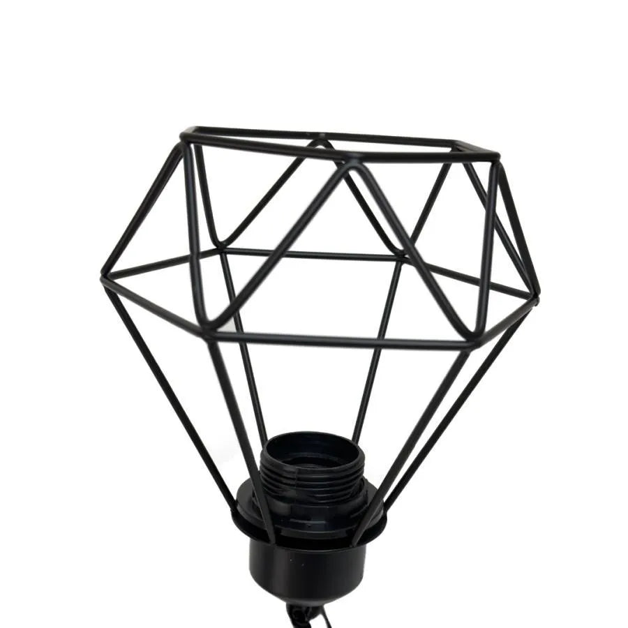 Ailyn Chandelier 3x E27 Black 