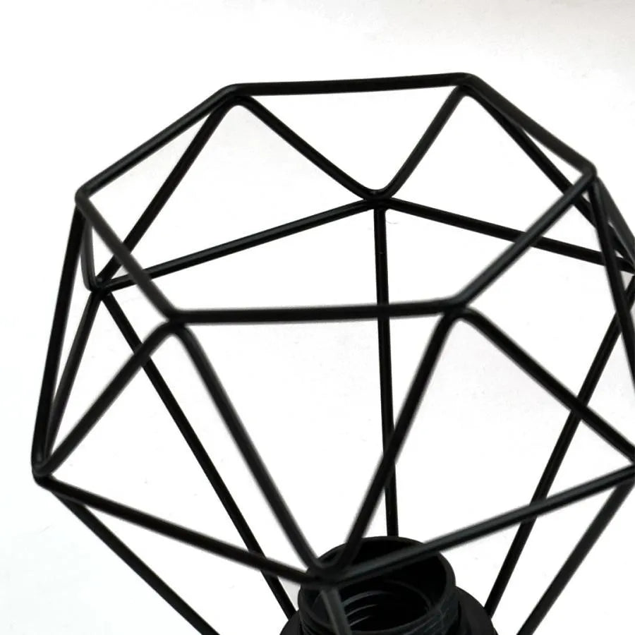 Ailyn Chandelier 3x E27 Black 