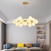 Arianna Chandelier 25x G9 White Gold 