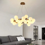 Arianna Chandelier 25x G9 White Gold 
