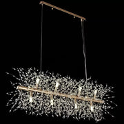 Lachlan Crystal Chandelier 8x G9 Gold
