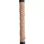 Rope Chandelier, 2*E27, Brown, Metal and Rope