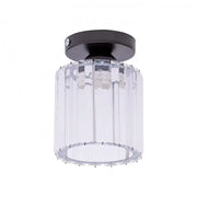 Georgian Chandelier 1x E27 Black