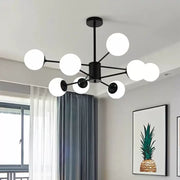 Keneth Chandelier 8x E27 Black