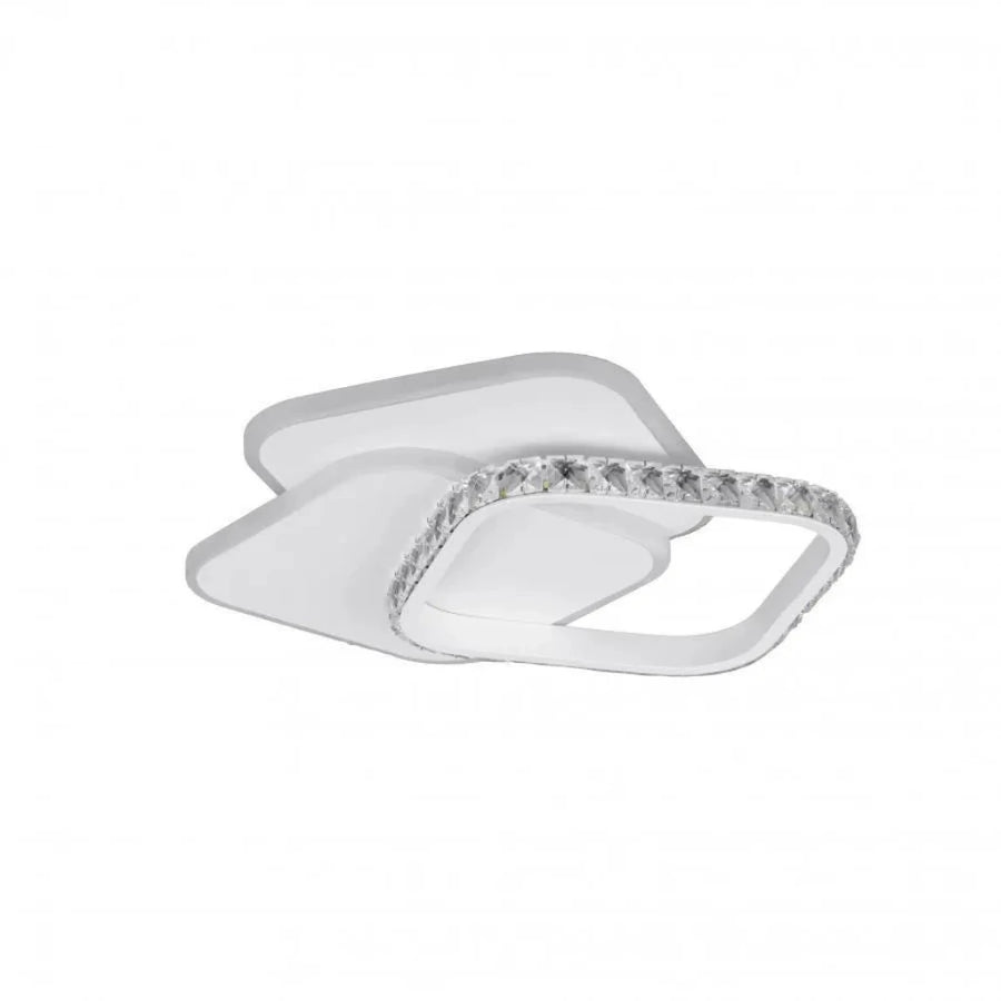 LED chandelier ANASTASIA, 17W, Cold/Warm/Neutral light, White 