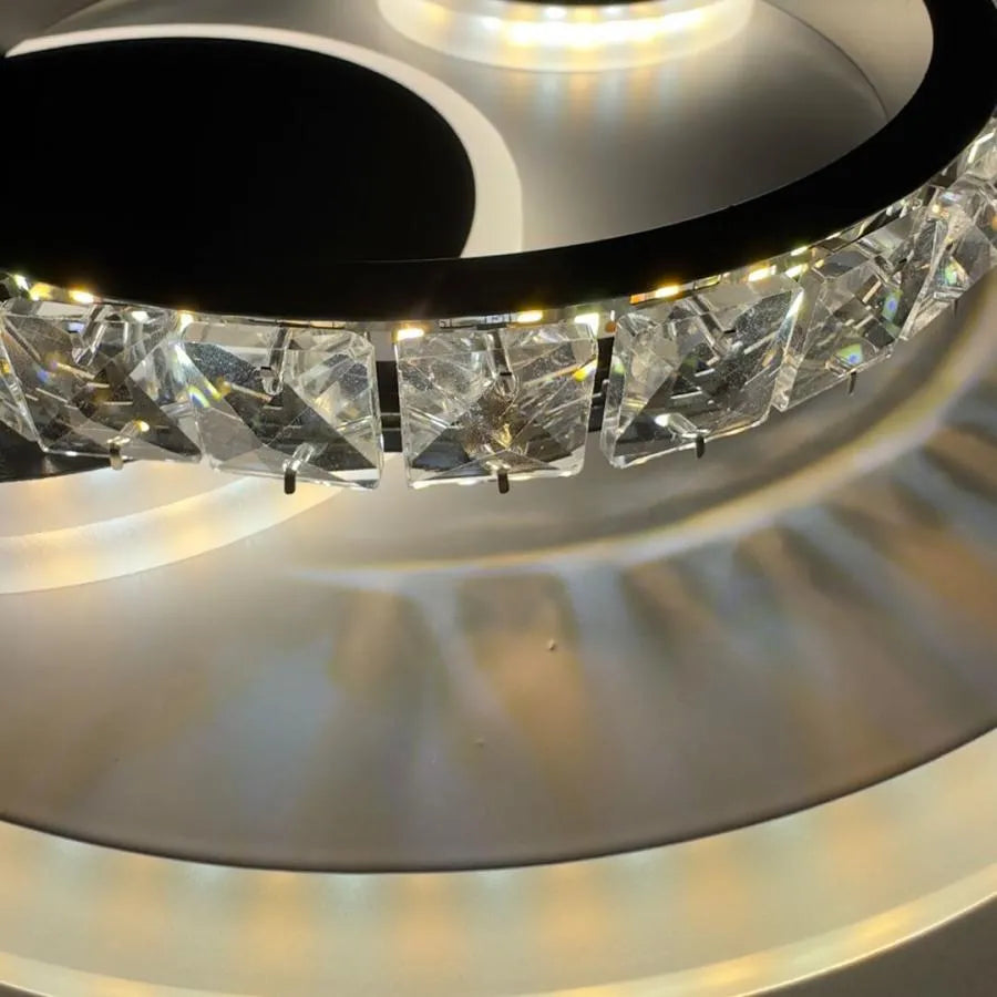 LED LED Crystal, Andrea, 30W Black White