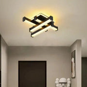 Cade LED Chandelier 54W Black White