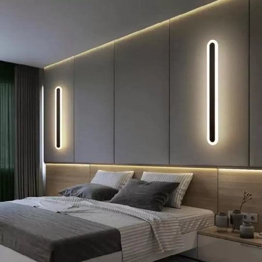 Caspian LED wall light 15W Black Interior wall lights Default Title Alessandro Design