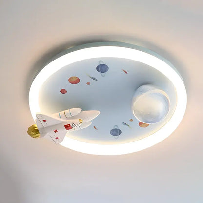 LED chandelier CONSTELATION 49W, Diameter 49cm, Cold/Warm/Neutral light, White Blue