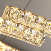 Crystal LED Chandelier with Remote Control Samira 86W, Silver 