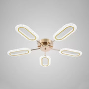 Snowie 40W Dimmable LED Chandelier White Gold
