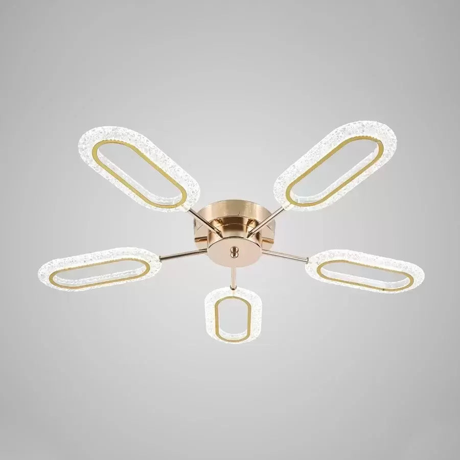 Snowie 40W Dimmable LED Chandelier White Gold