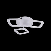 ERIKA LED Chandelier, 24W, 3 Squares, Neutral Light, White 