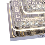 Etan LED Chandelier with Remote Control, 66W, Silver