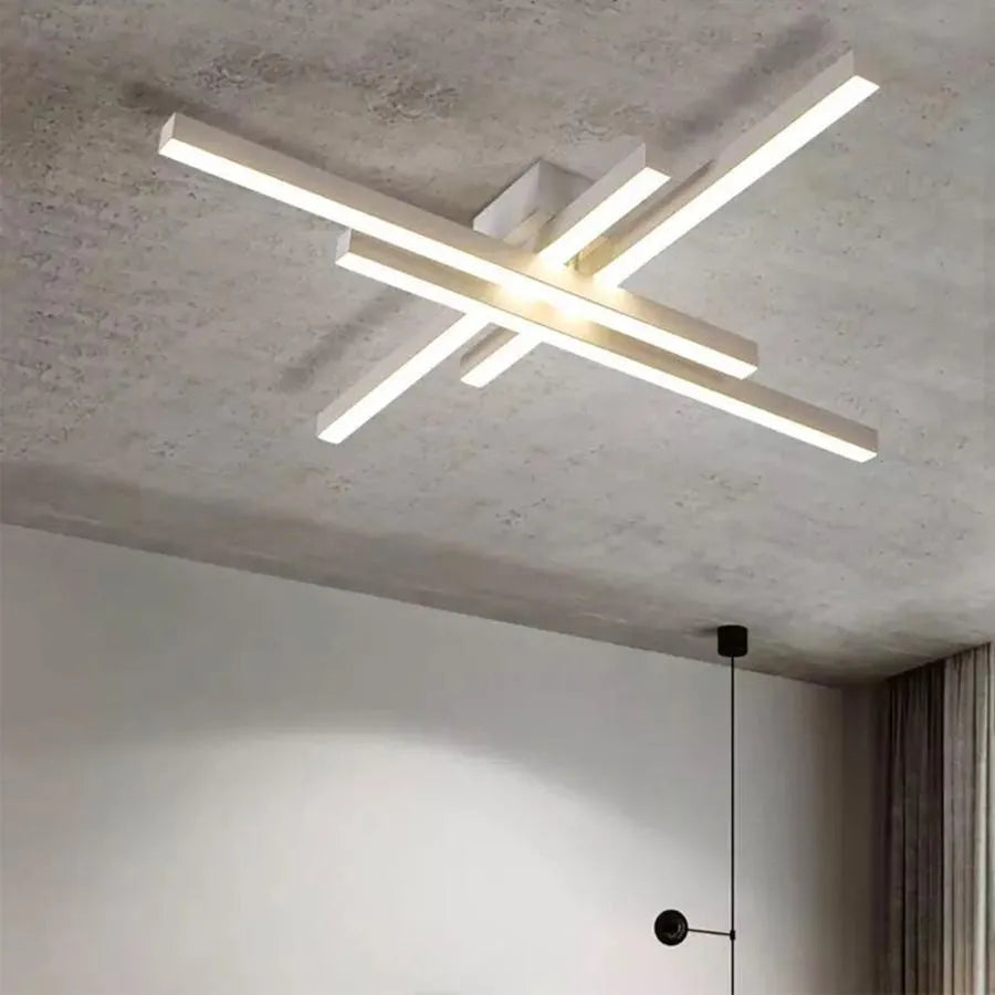 LED Chandelier with Remote Control Fathia 80W Dimmable White
