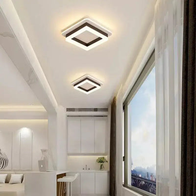 LED Chandelier Feriga 32W White Brown 