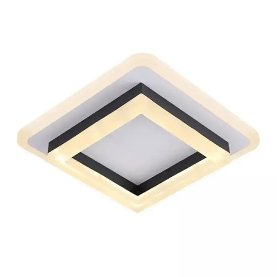 LED Chandelier Feriga 32W White Brown 