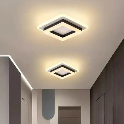 LED Chandelier Feriga 32W White Brown 
