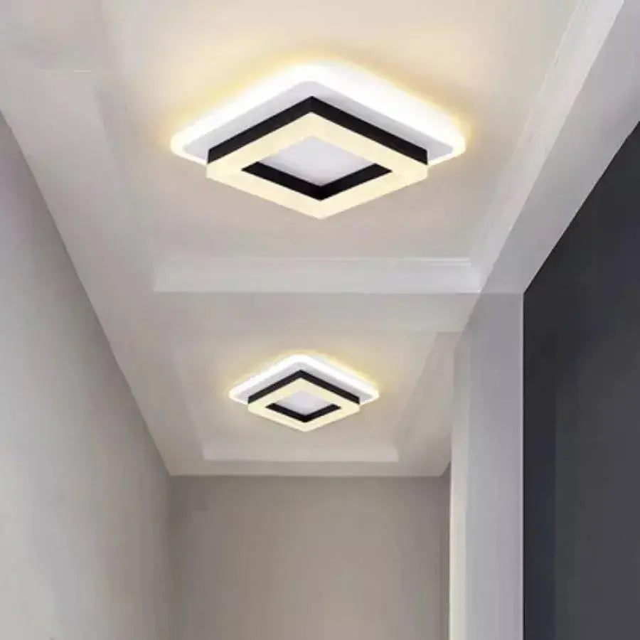 LED Chandelier Feriga 32W White Brown 