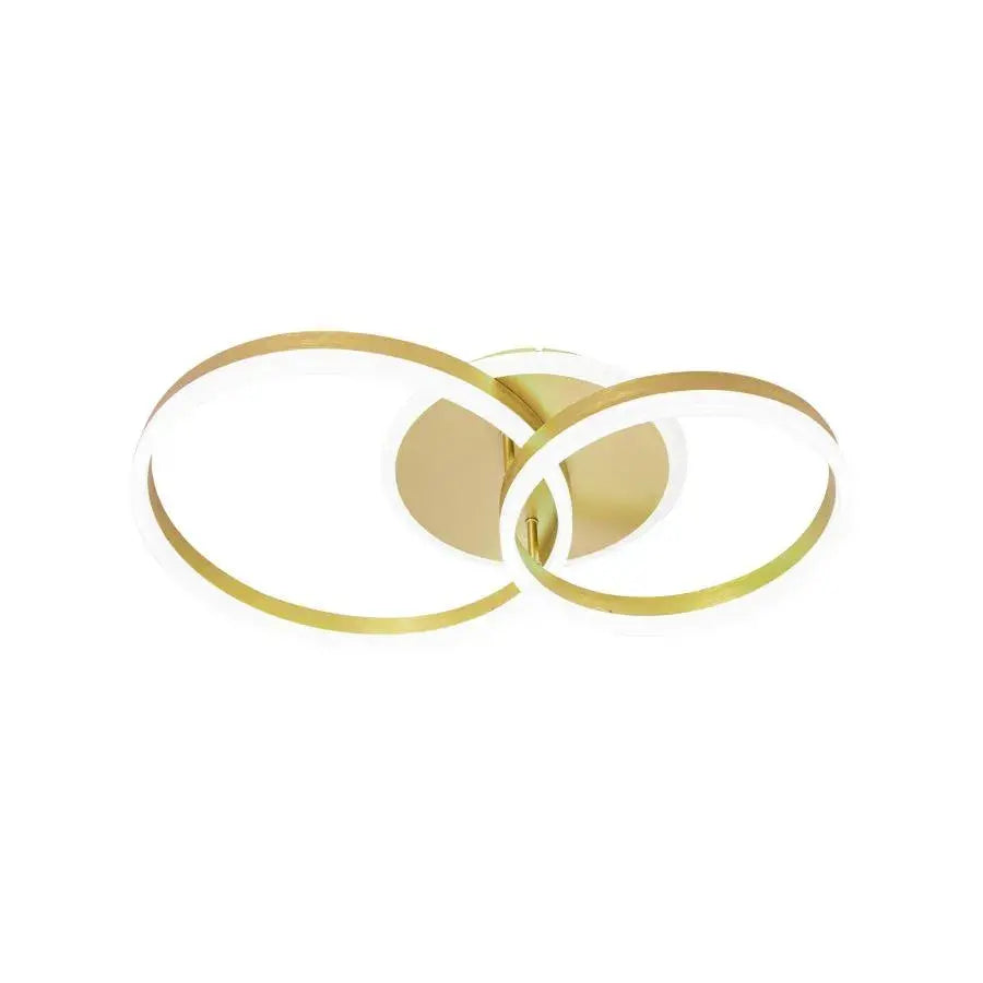 Gratiana LED Chandelier with Remote Control, 118W, Dimmable, Gold